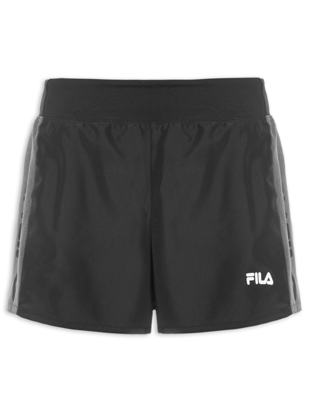 Short Feminino Basic Train Duplo - Preto