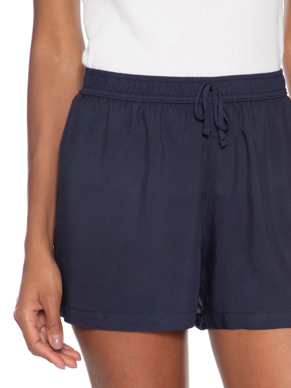 Short Feminino Básico Comfy Azul Basiq
