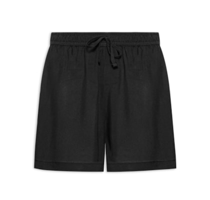 Short Feminino Básico Comfy - Preto
