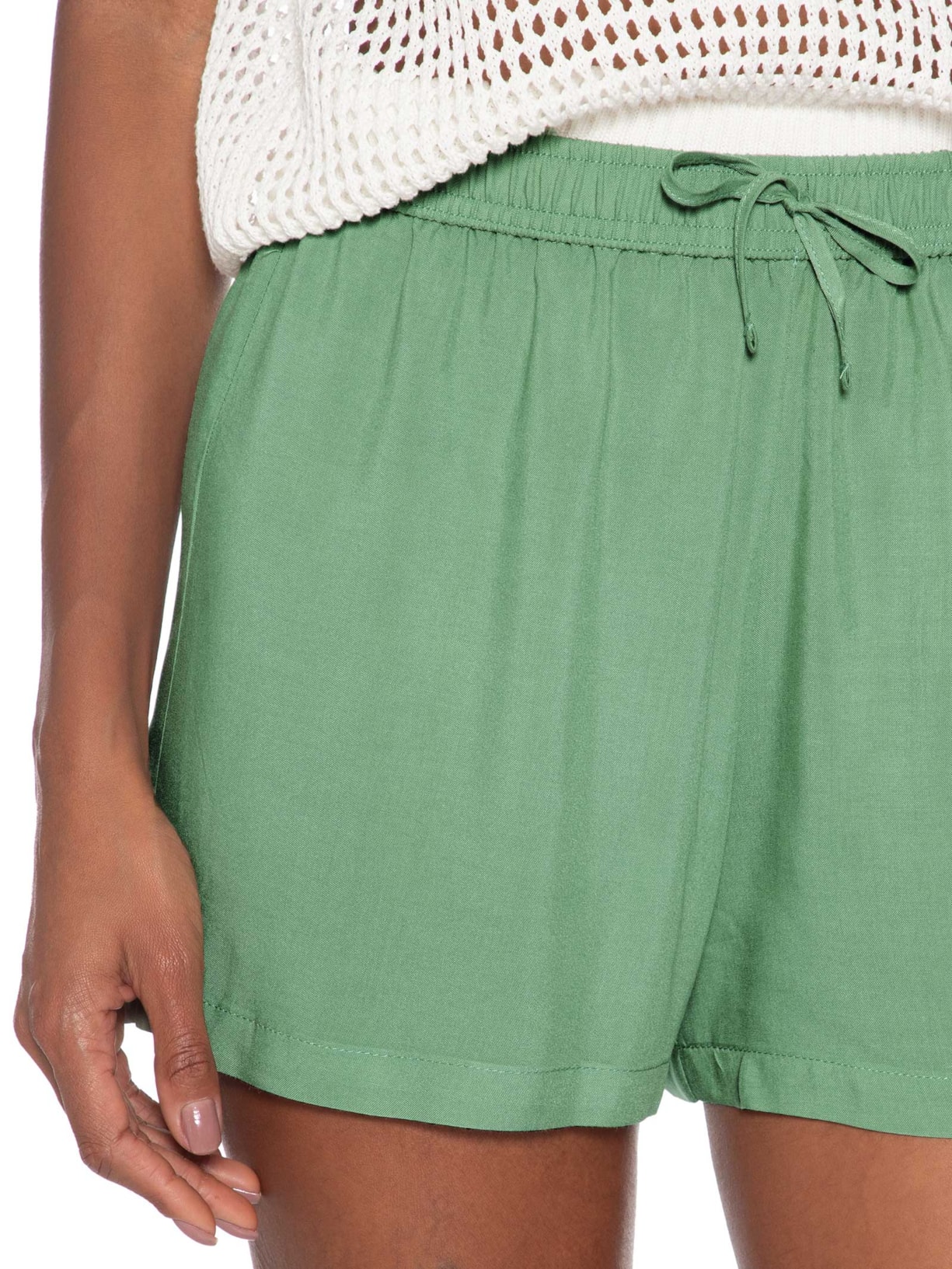 Short Feminino Básico Comfy Verde Basiq
