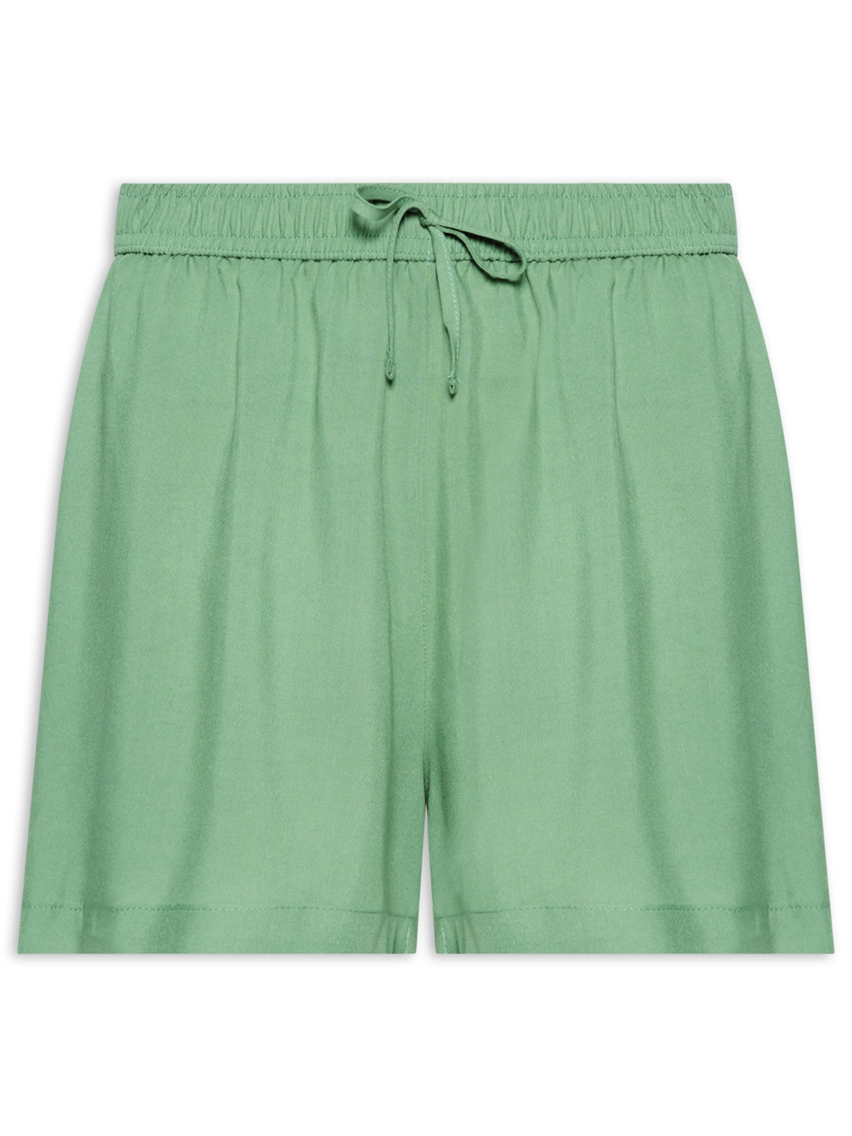 Short Feminino Básico Comfy Verde Basiq