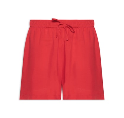 Short Feminino Básico Comfy - Vermelho