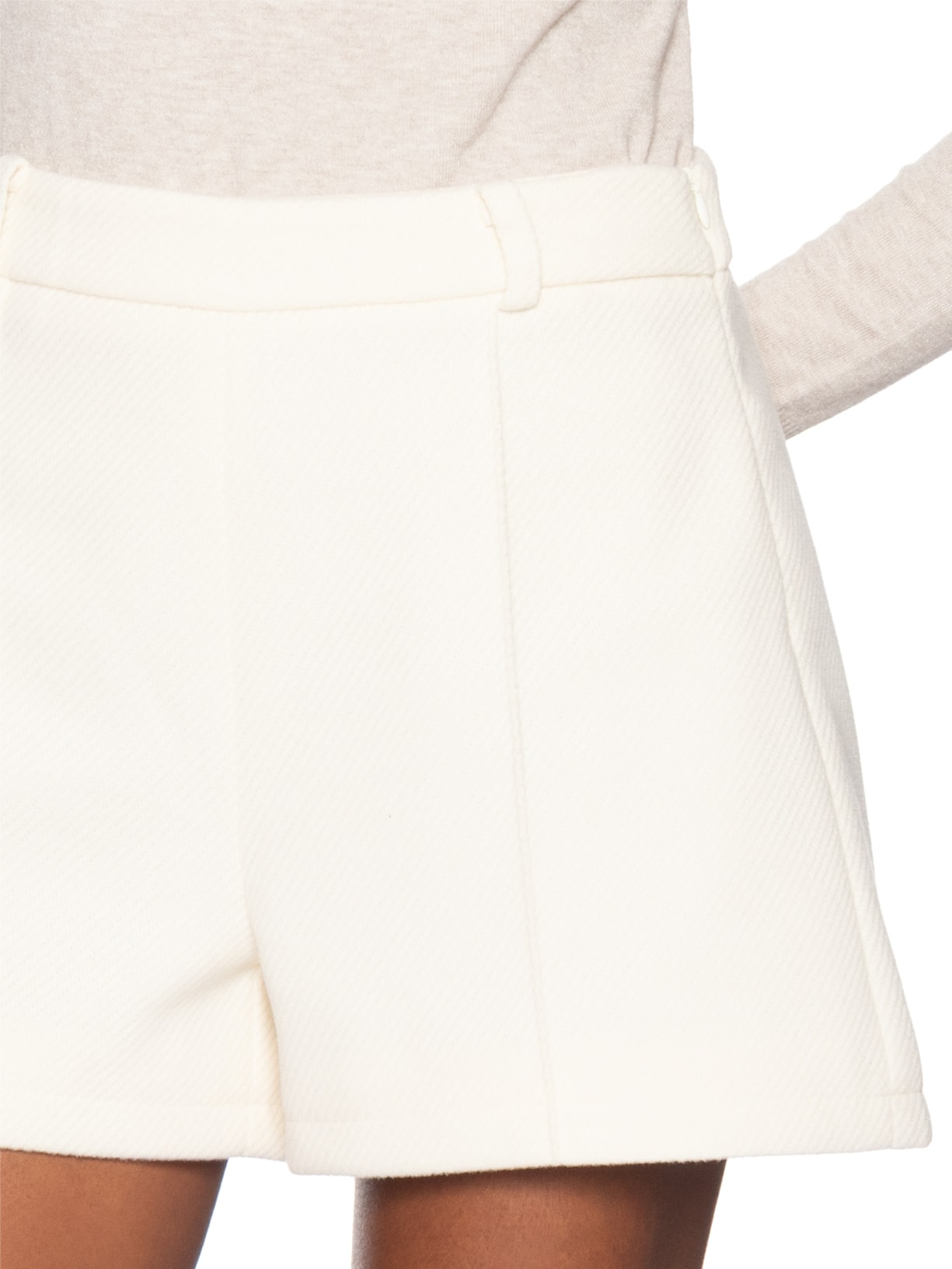 Short Feminino Bege Market 33