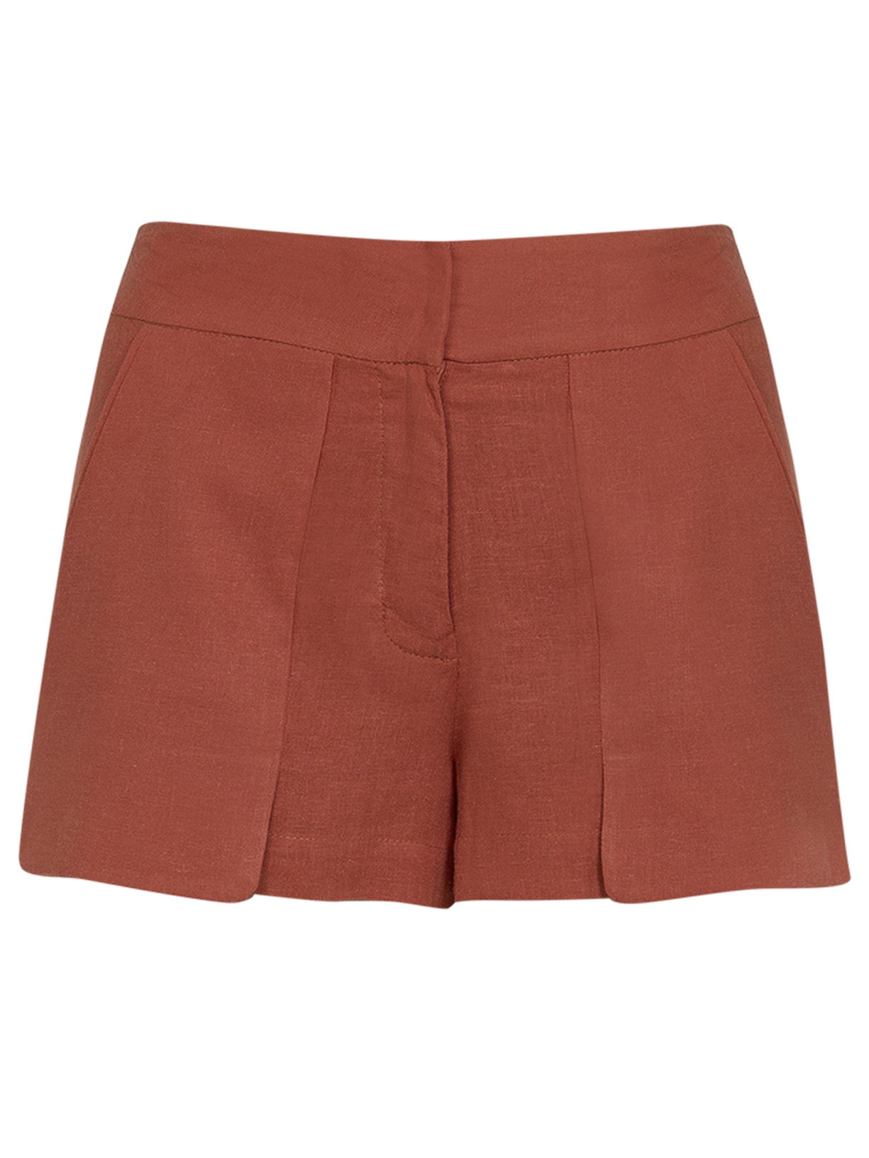 Short Feminino Bela Marrom Vix
