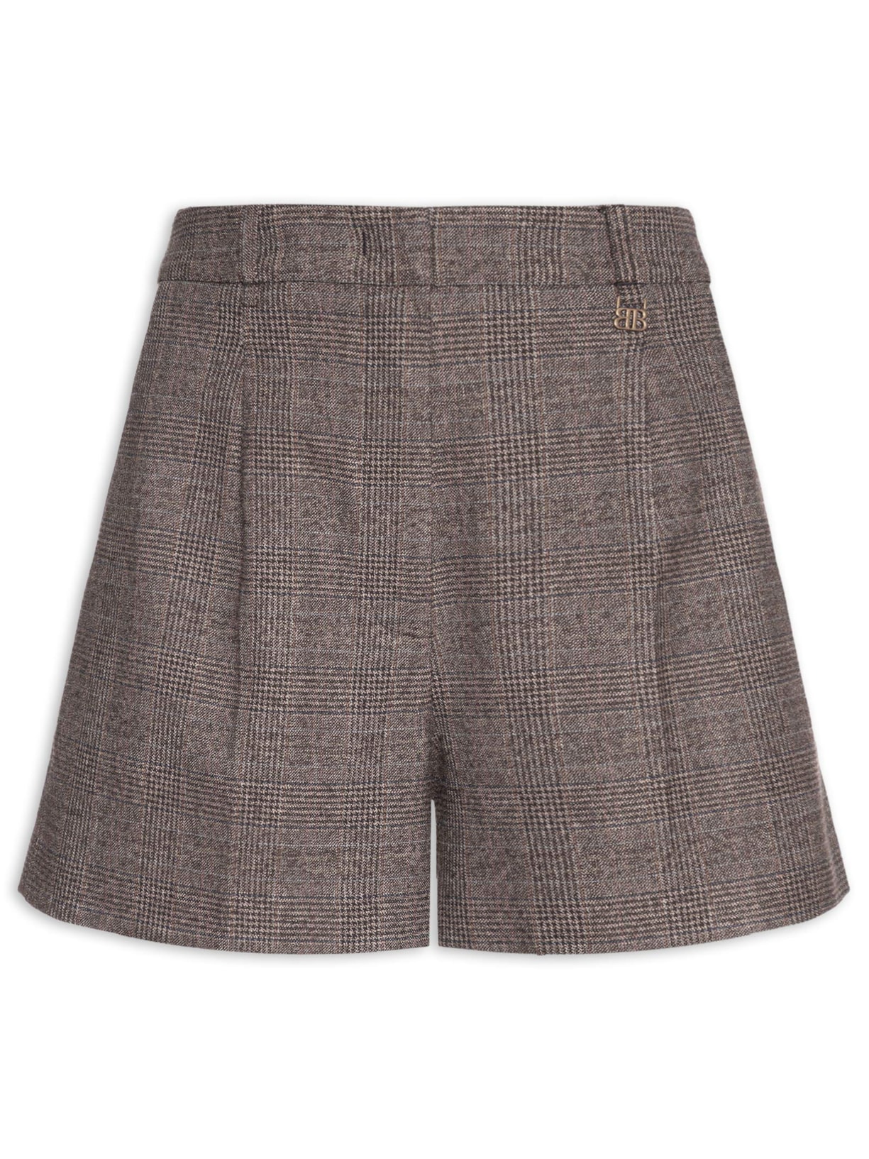 Short Feminino Bia Apalis - Cinza