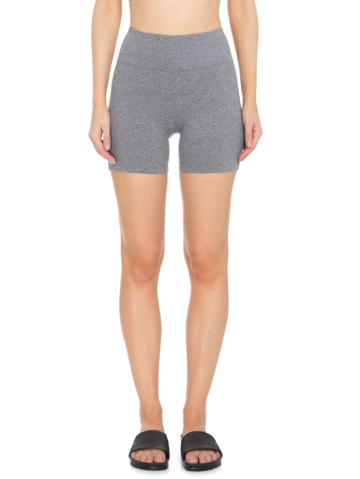Short Feminino Bio Carol Yogini Cinza Yogini