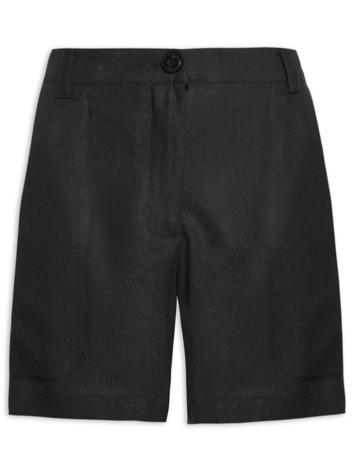 Short Feminino Bolso - Preto