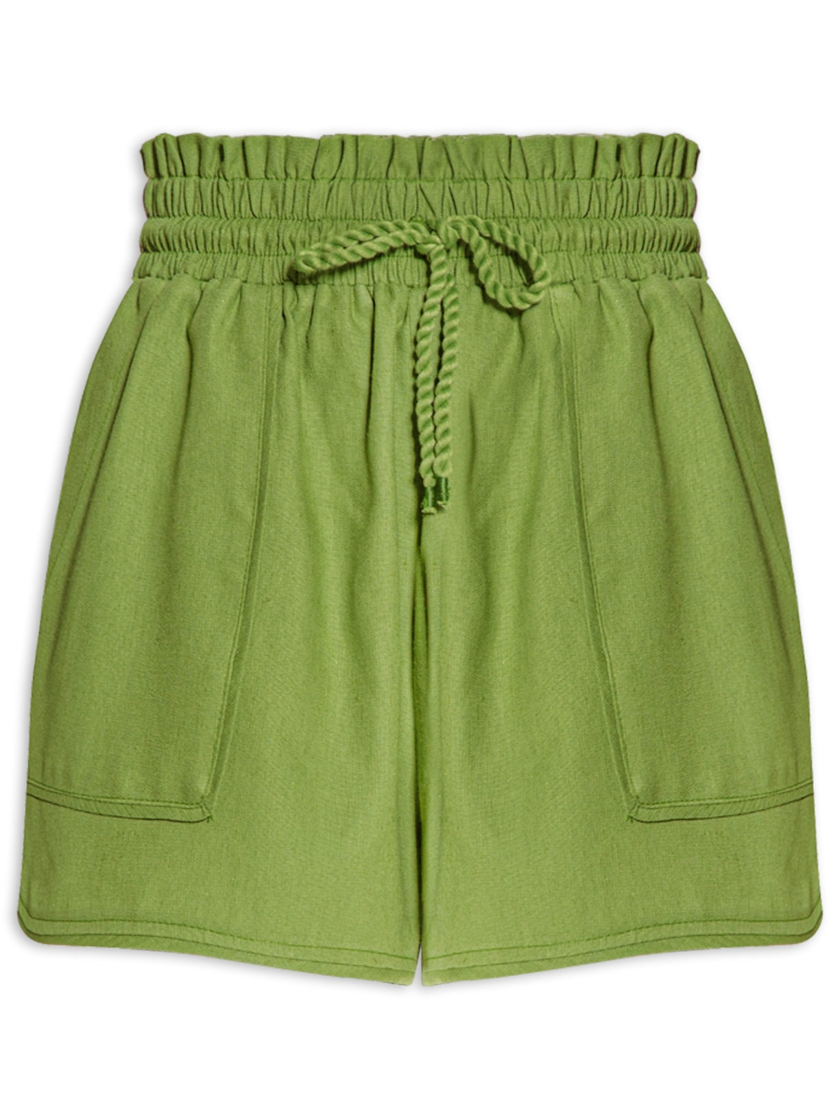 Short Feminino Bolso - Verde