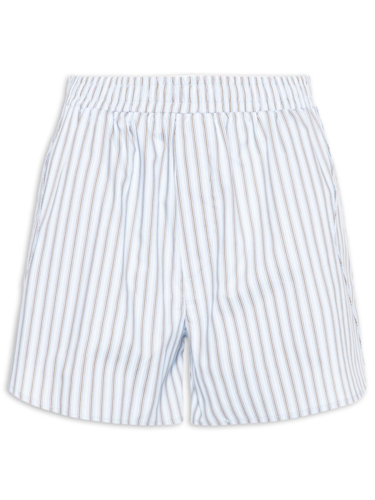 Short Feminino Box Fio Tinto – Azul