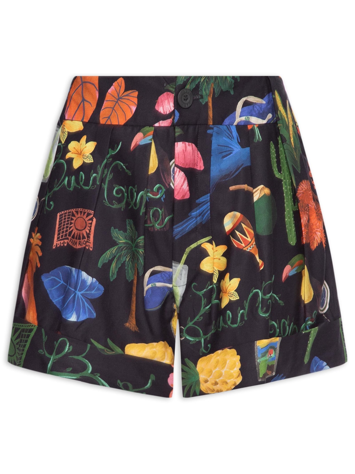 Short Feminino Buena Gente - Preto