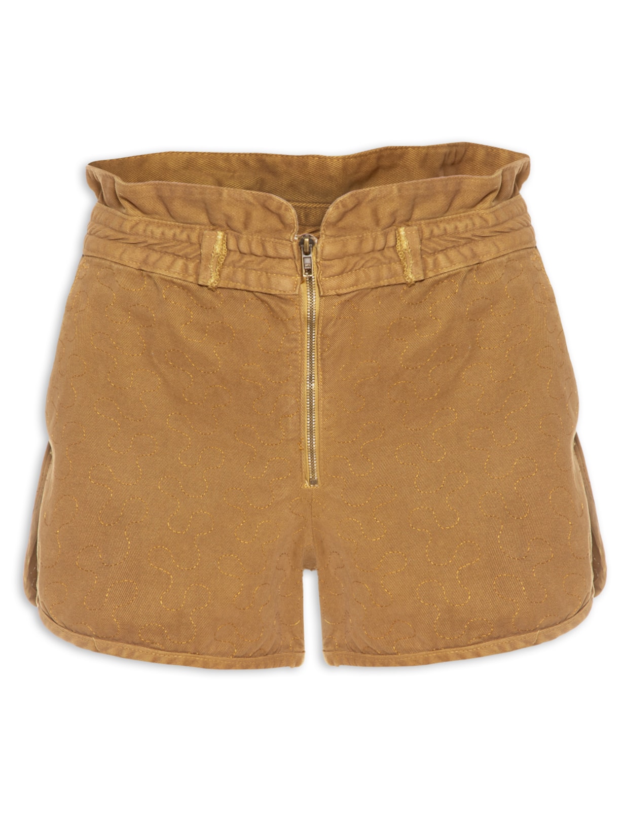 Short Feminino Campbell - Marrom
