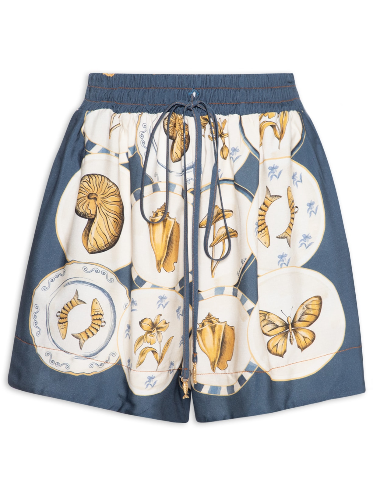 Short Feminino Coleção E Azul Farm