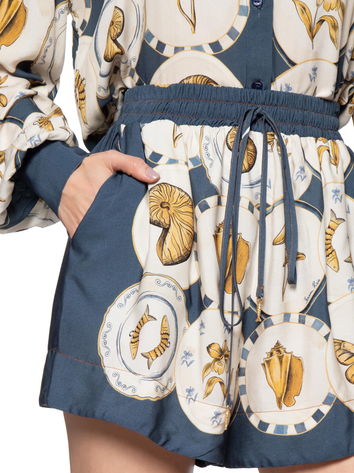 Short Feminino Coleção E Azul Farm