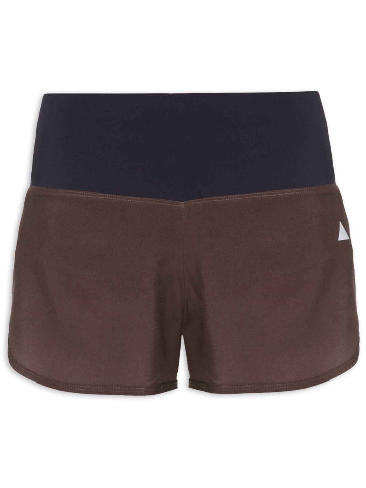 Short Feminino Color - Marrom