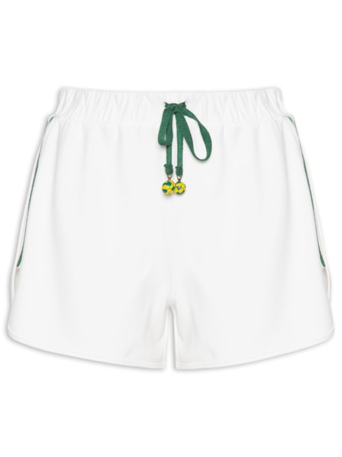 Short Feminino Copa - Branco