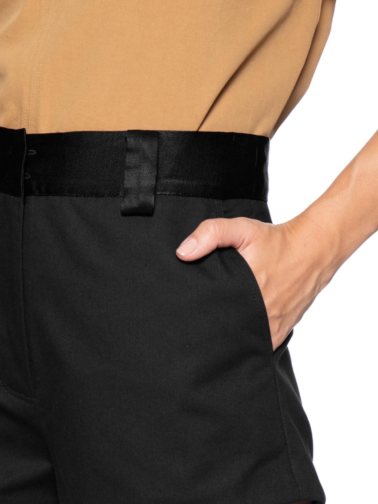 Short Feminino Cós Alfaiate – Preto Animale Jeans