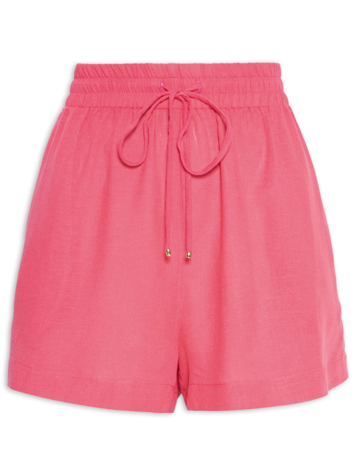 Short Feminino Cós Elástico - Rosa