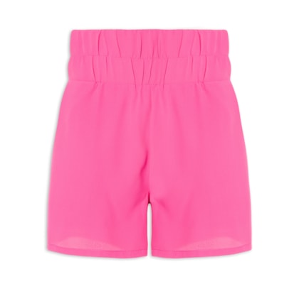 Short Feminino Cós Elástico - Rosa