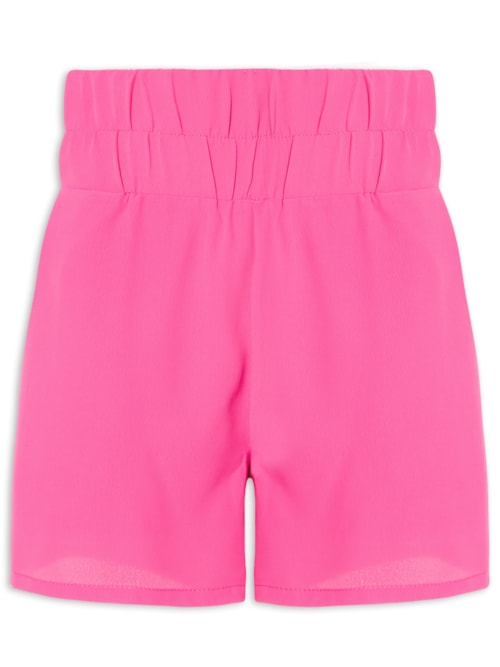Short Feminino Cós Elástico - Rosa