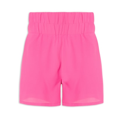 Short Feminino Cós Elástico - Rosa
