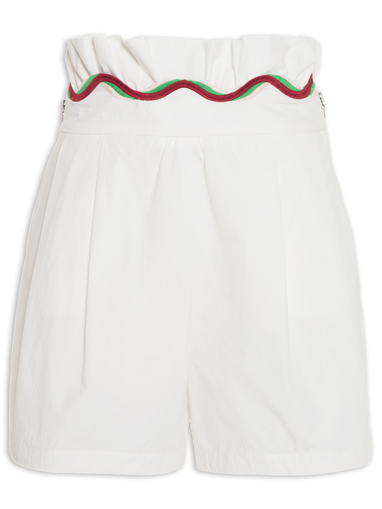 Short Feminino Cotton Wash - Branco