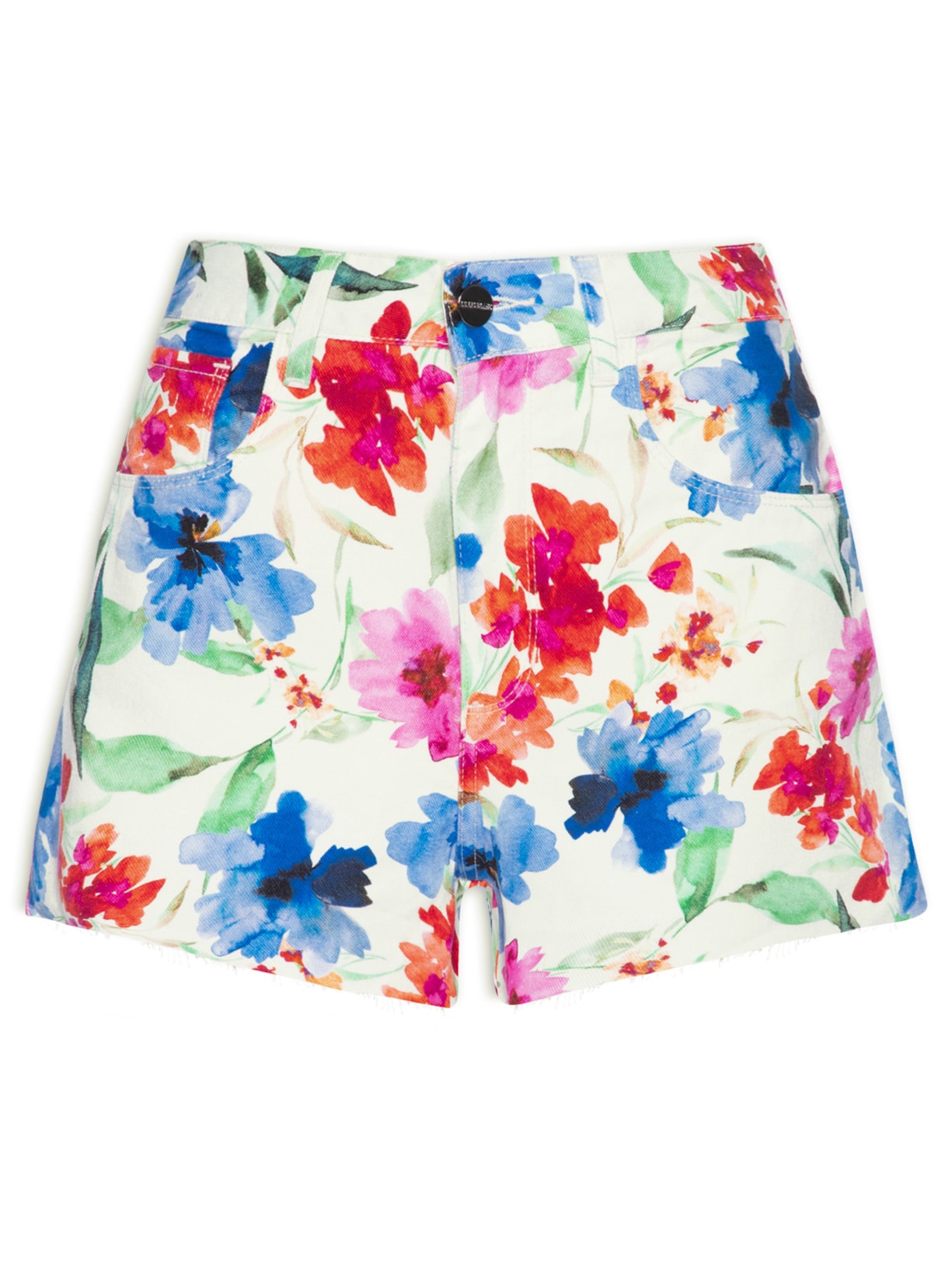 Short Feminino Cristina Bouquet - Off White