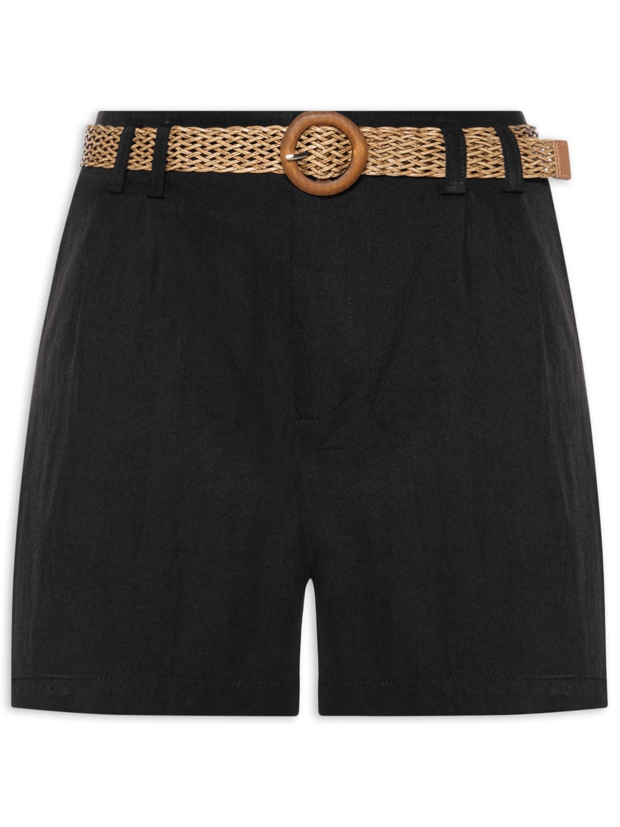 Short Feminino Curto - Preto