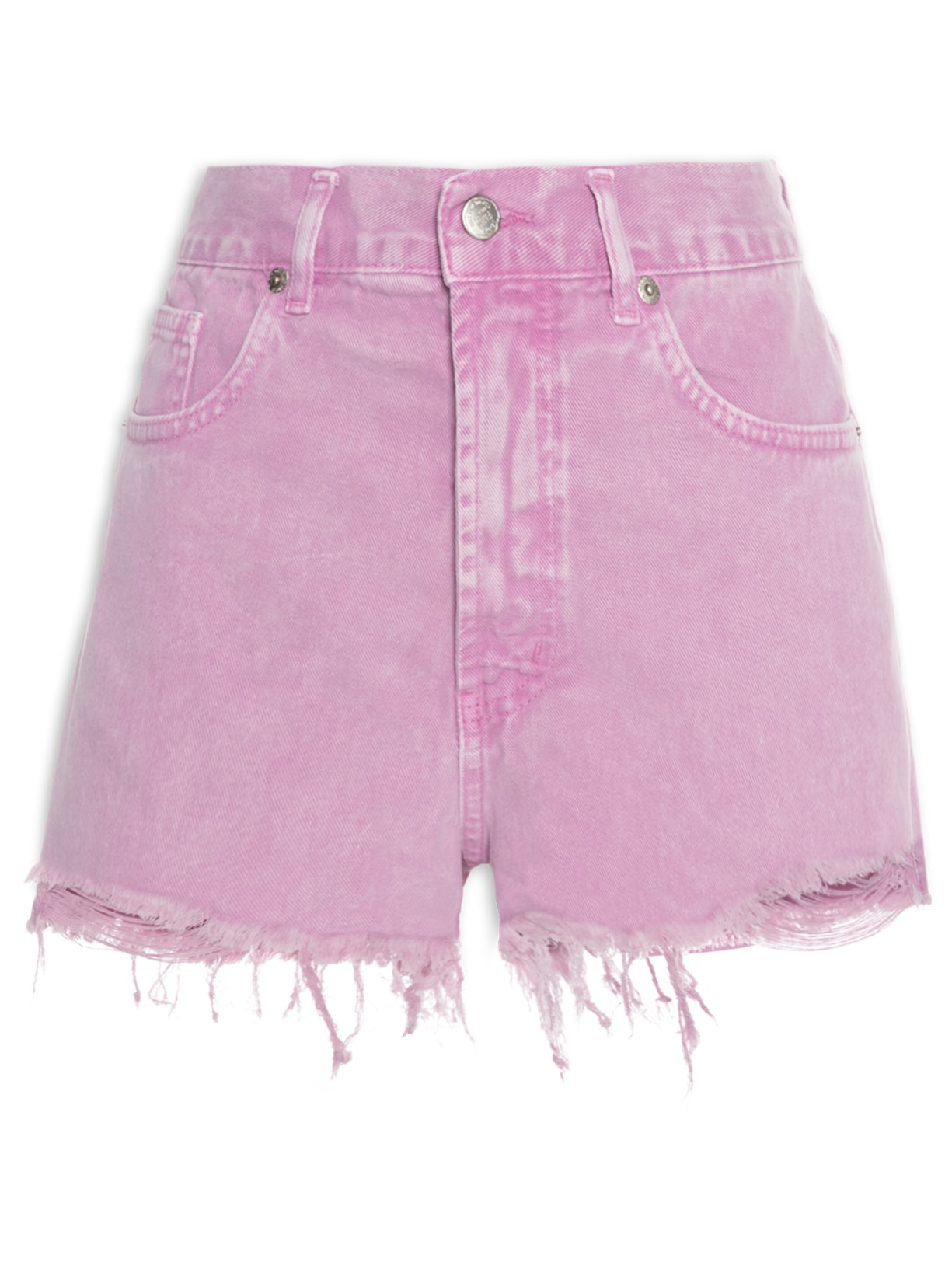 Short Feminino Curva Color Bisne - Rosa