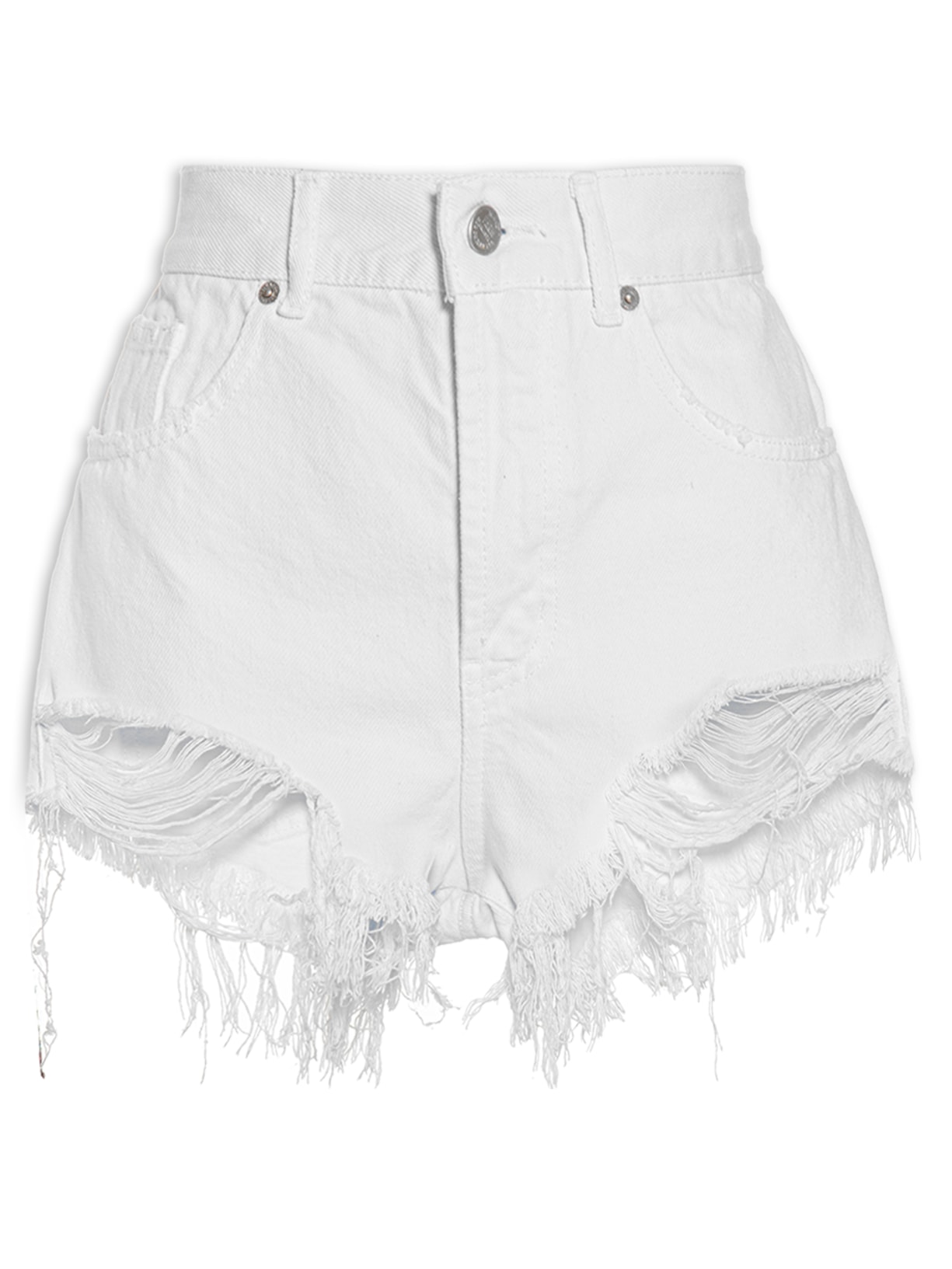 Short Feminino Curva Sarja - Branco