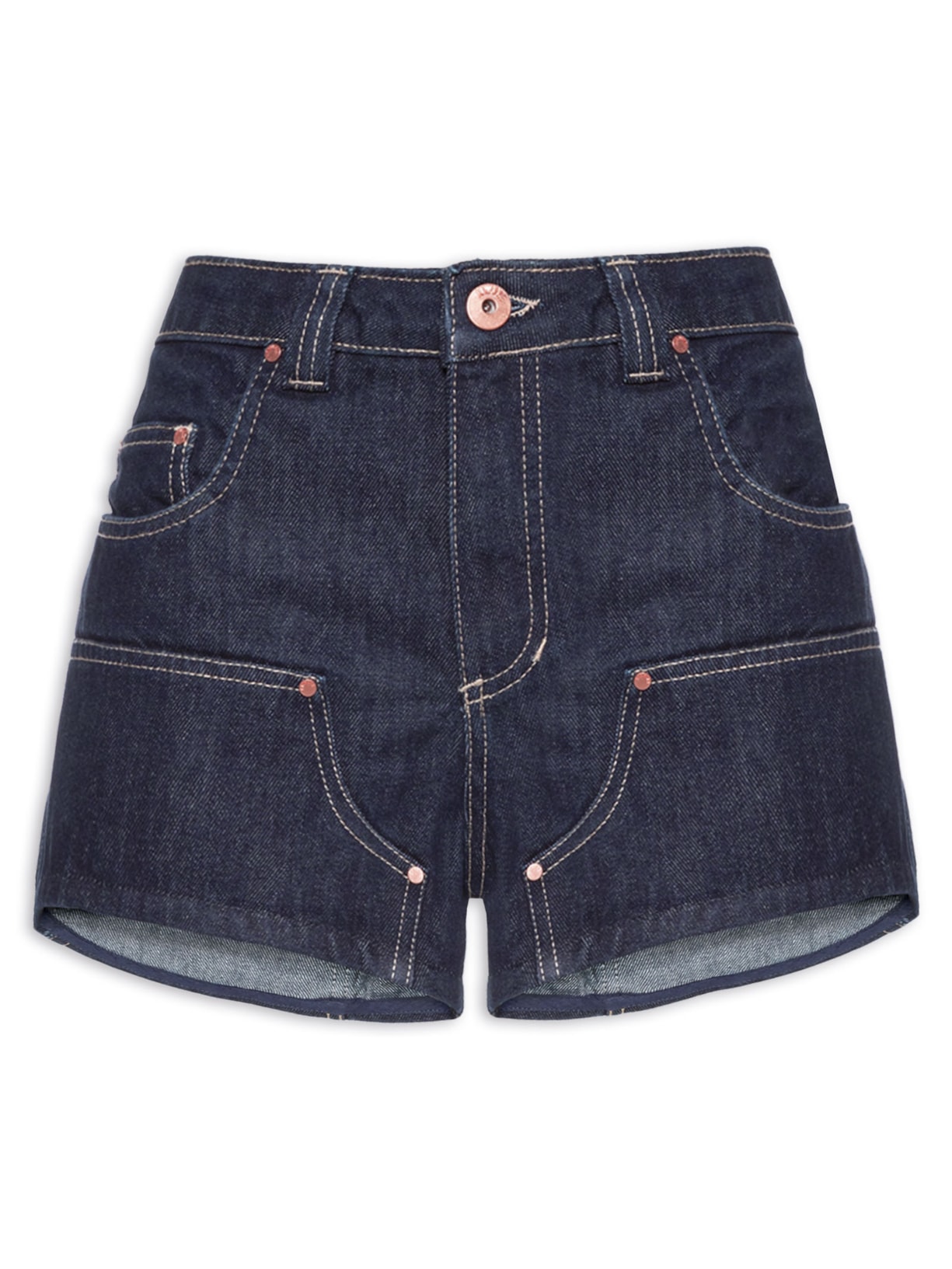 Short Feminino Dark Blue - Azul