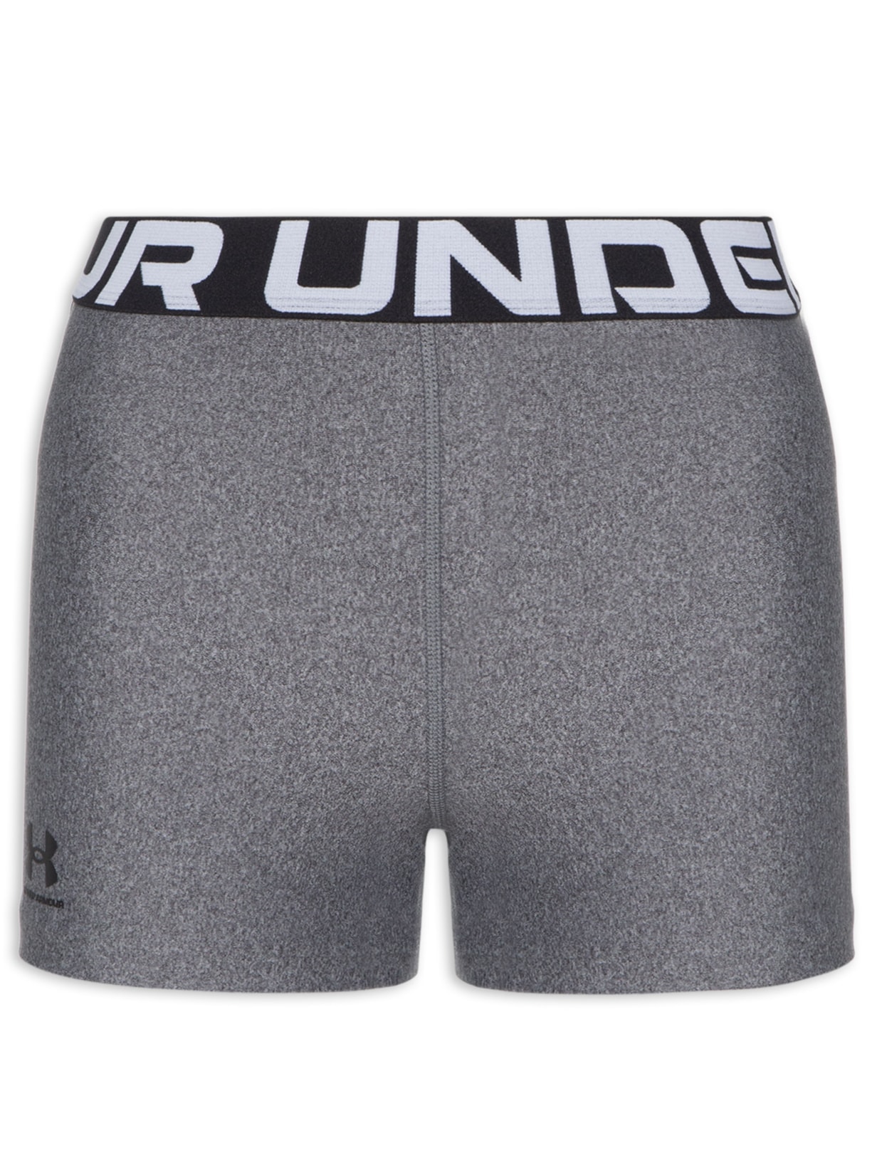Short Feminino De Treino Heatgear Authentics Mid - Cinza
