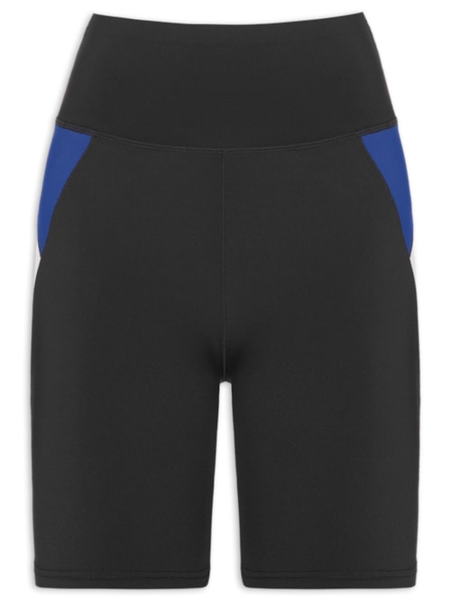 Short Feminino Detalhes - Preto