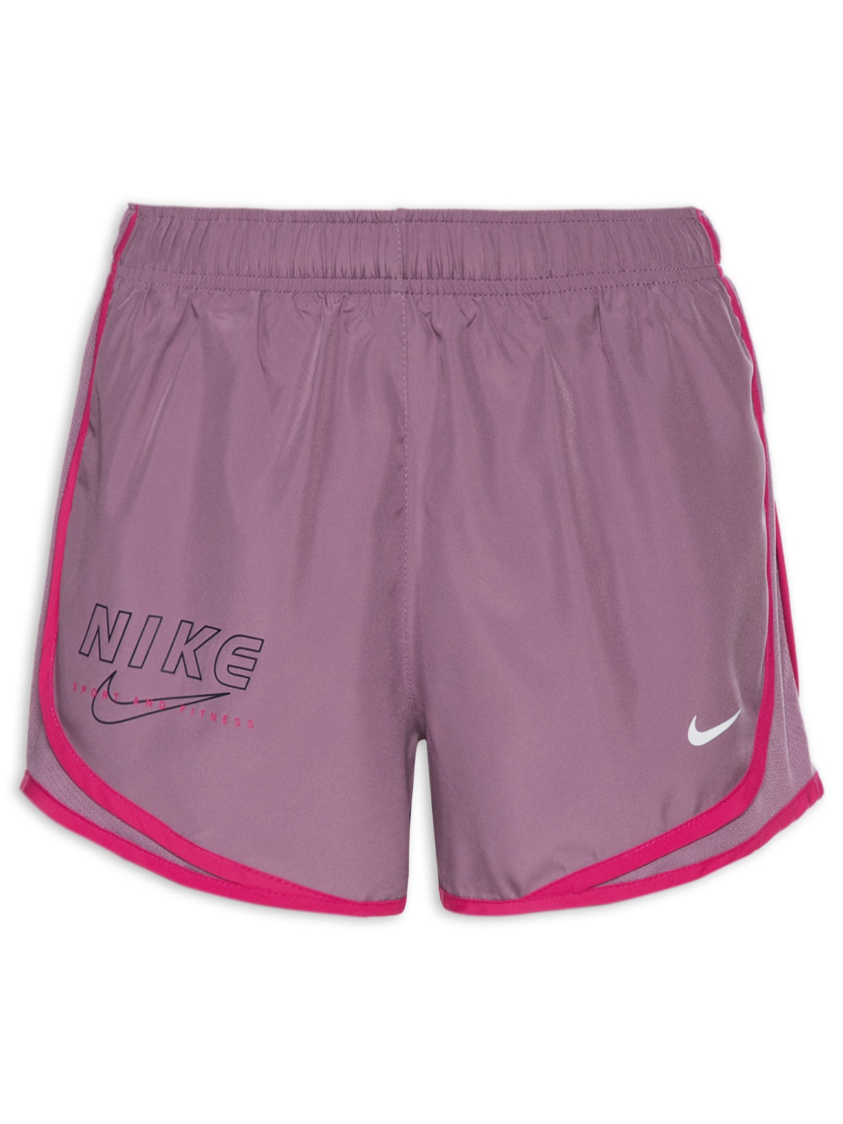 Short Feminino Df Tempo Grx - Roxo