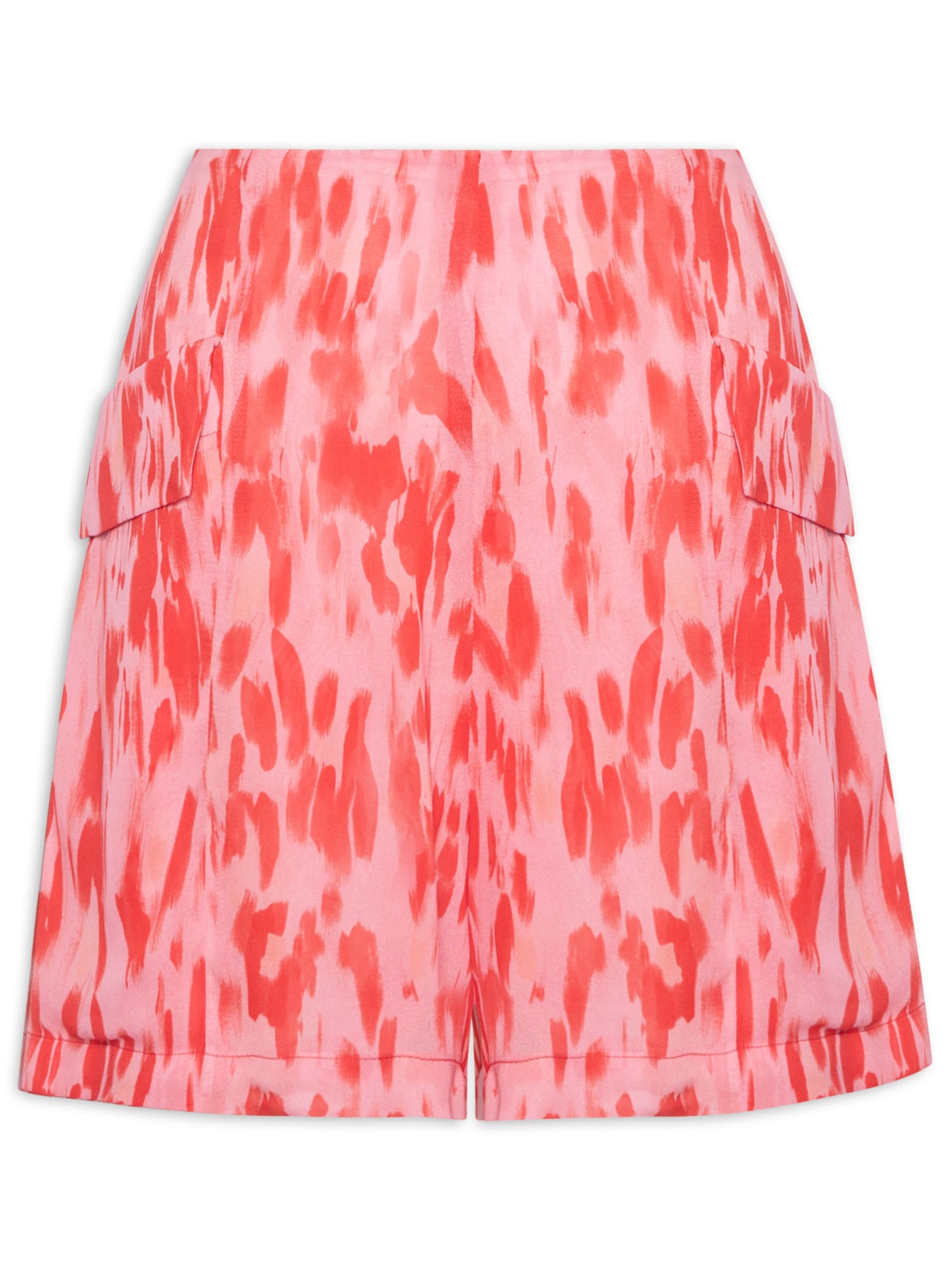 Short Feminino Est Onça Brush Mistico - Rosa