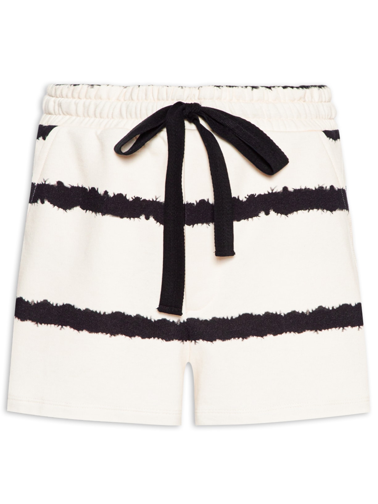 Short Feminino Estampa Beira Mar - Branco