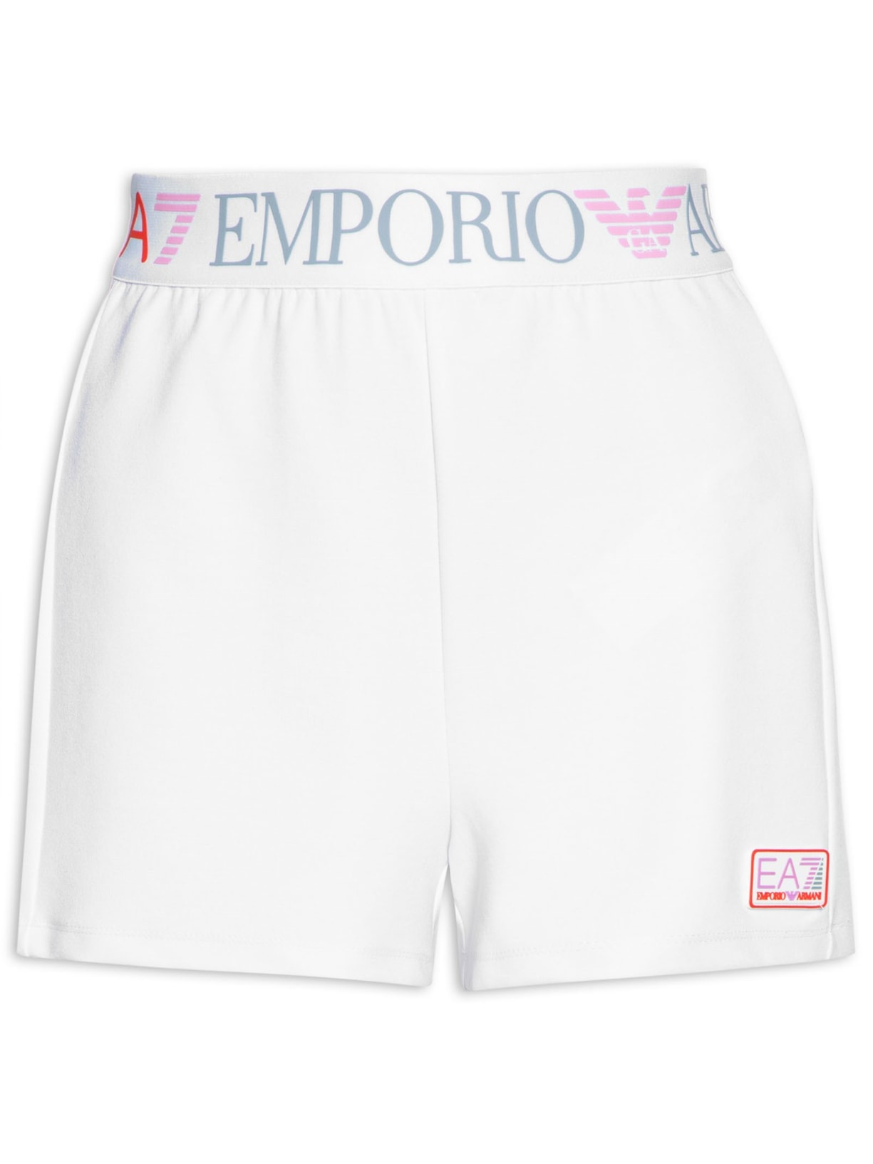 Short Feminino Estampado - Branco