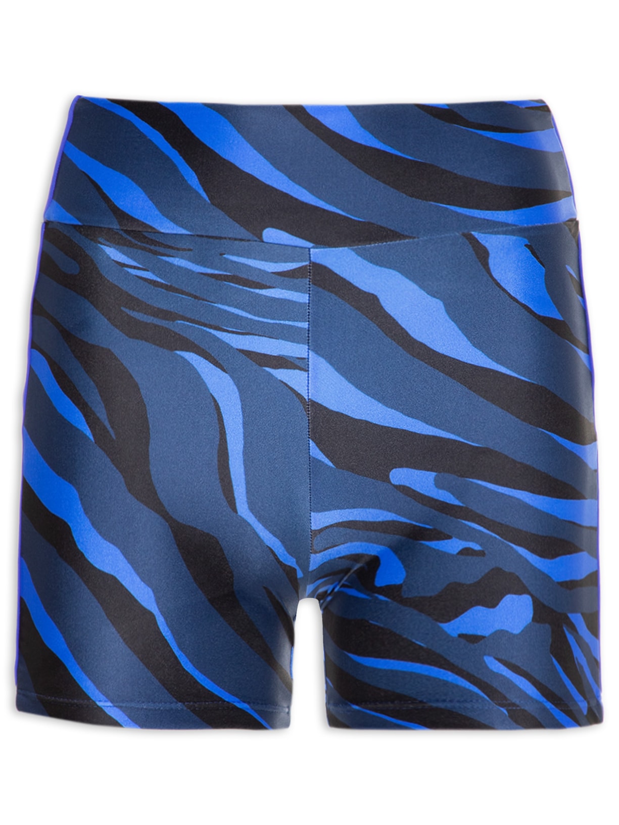Short Feminino Estampado Roof - Azul