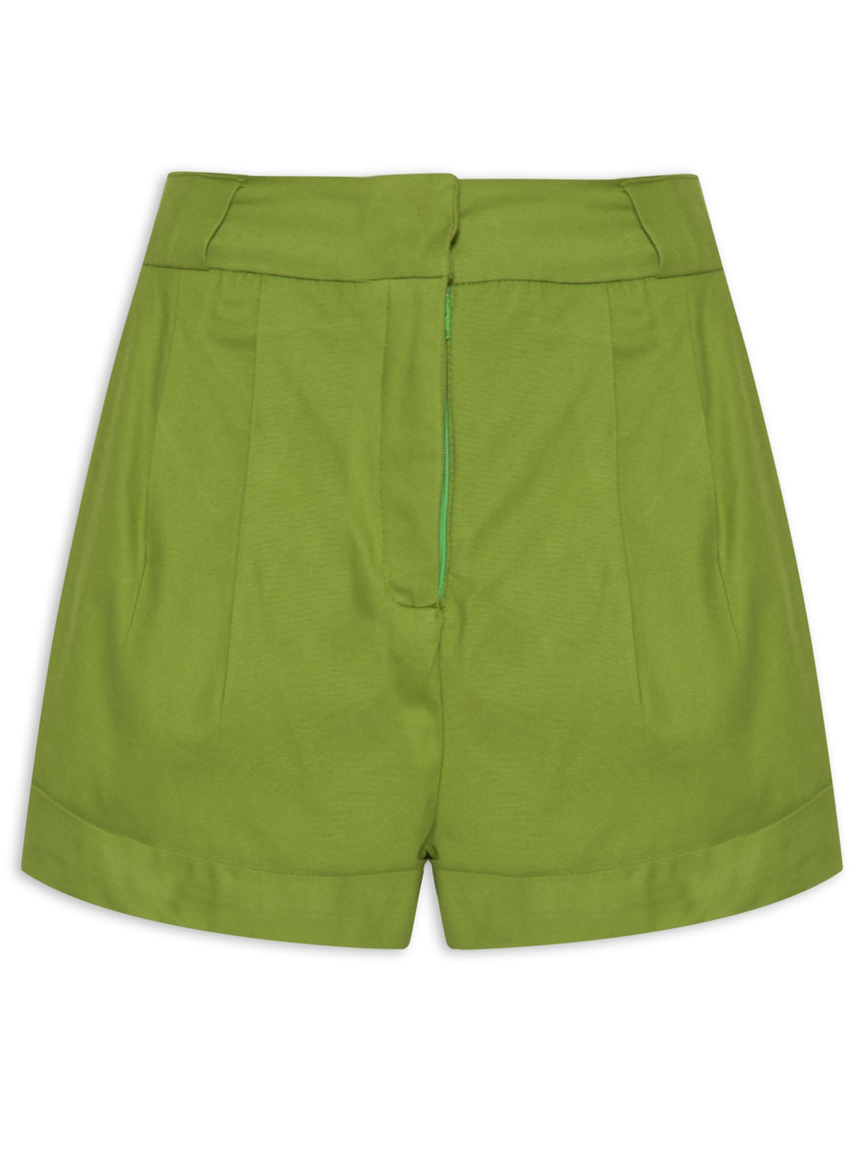 Short Feminino Estruturado - Verde