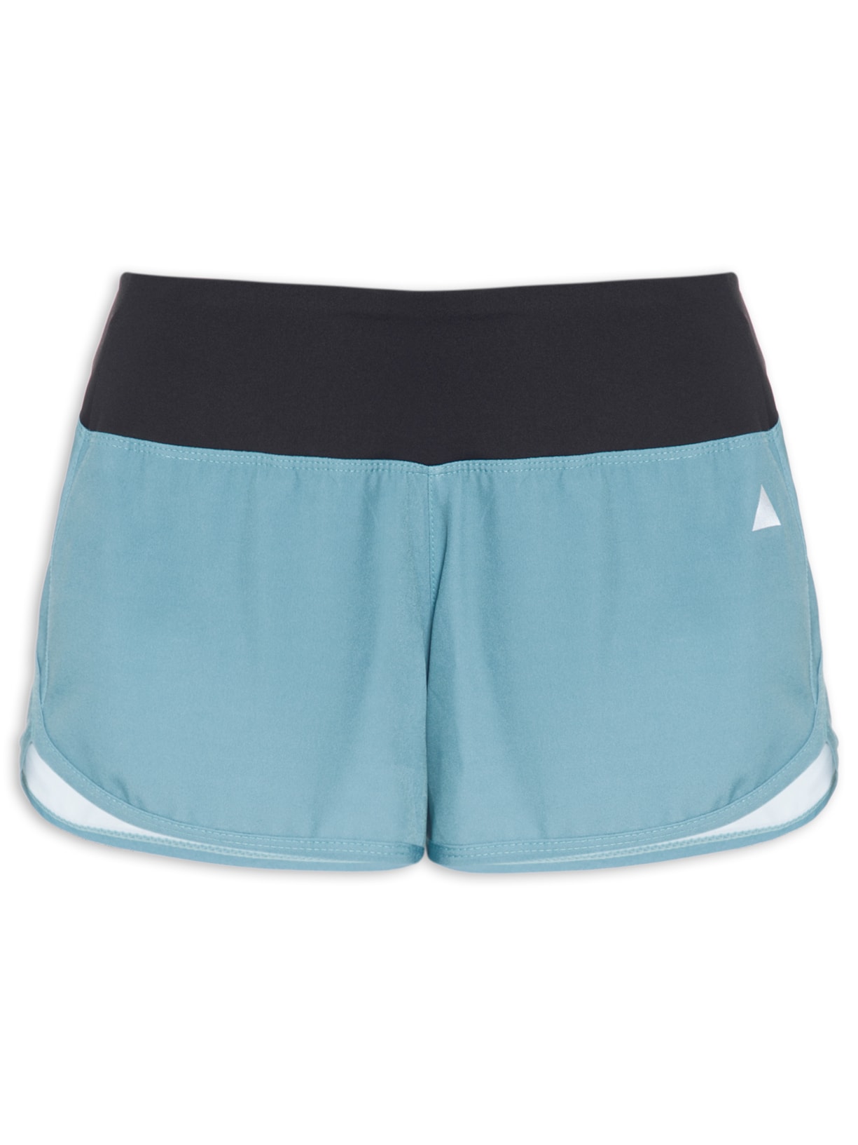 Short Feminino Família Basic Color - Azul