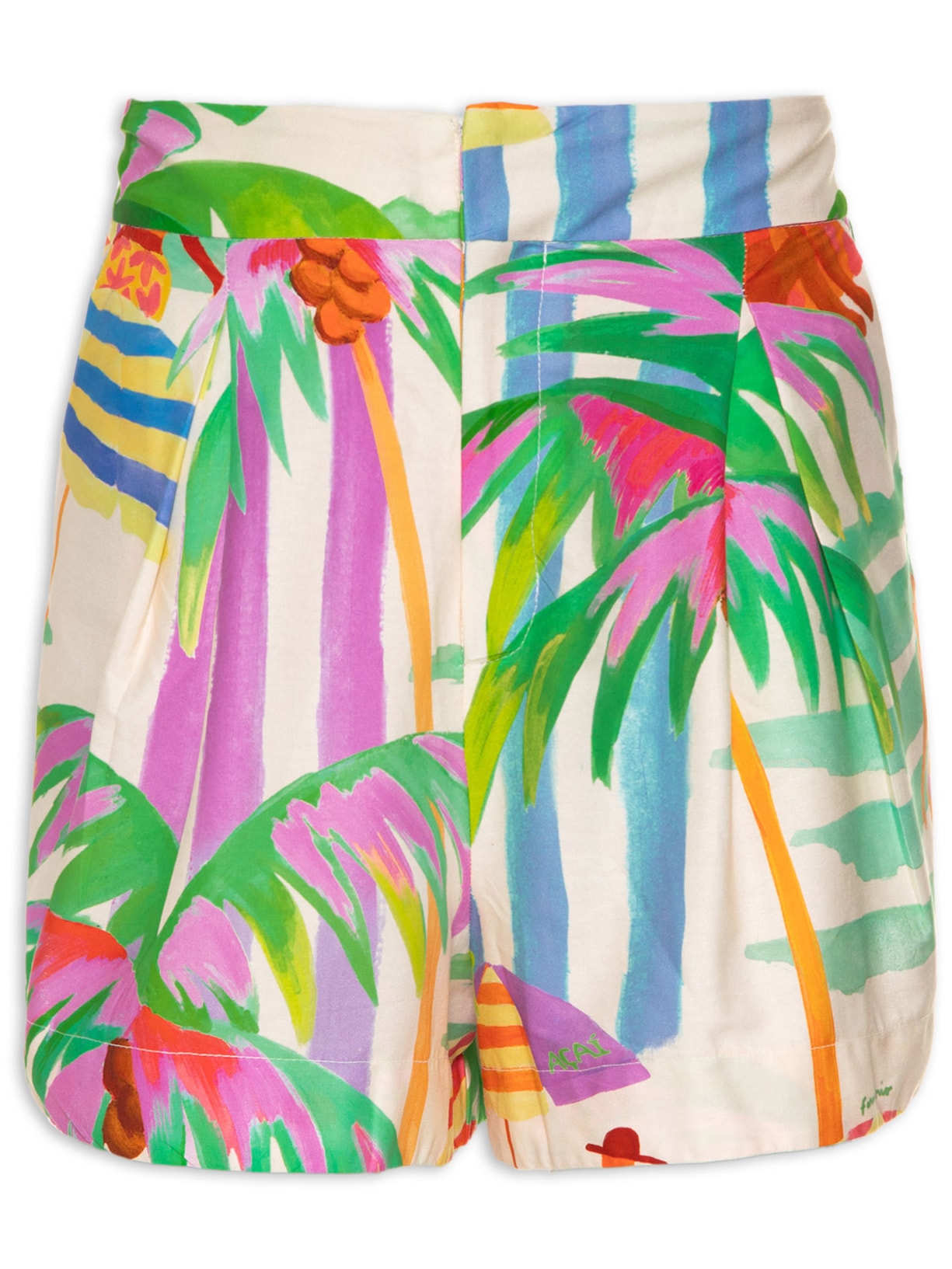 Short Feminino Férias - Bege