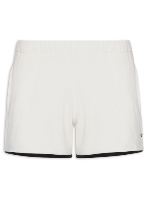 Short Feminino Fila Rib - Branco