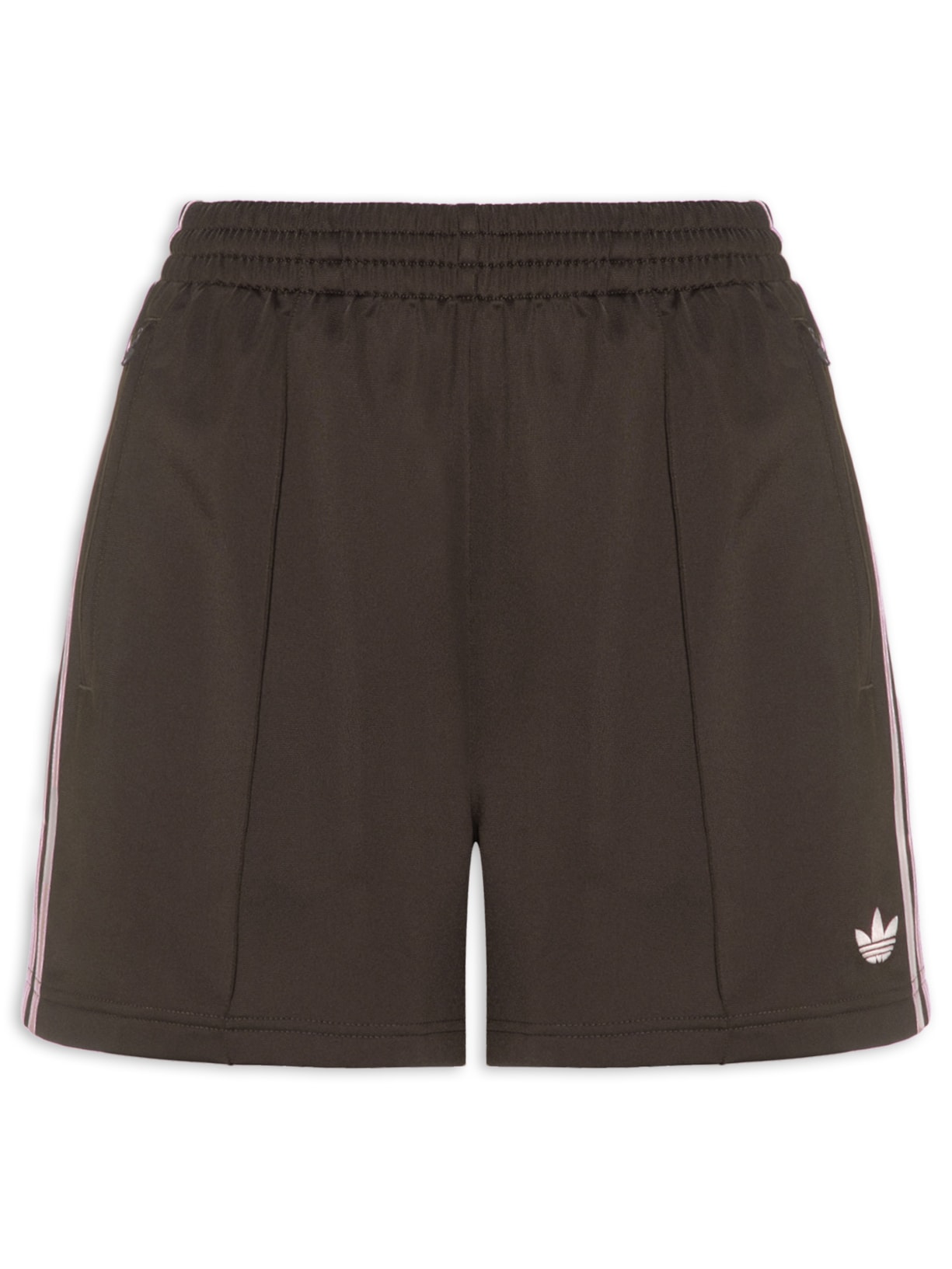 Short Feminino Firebird Marrom Adidas Originals