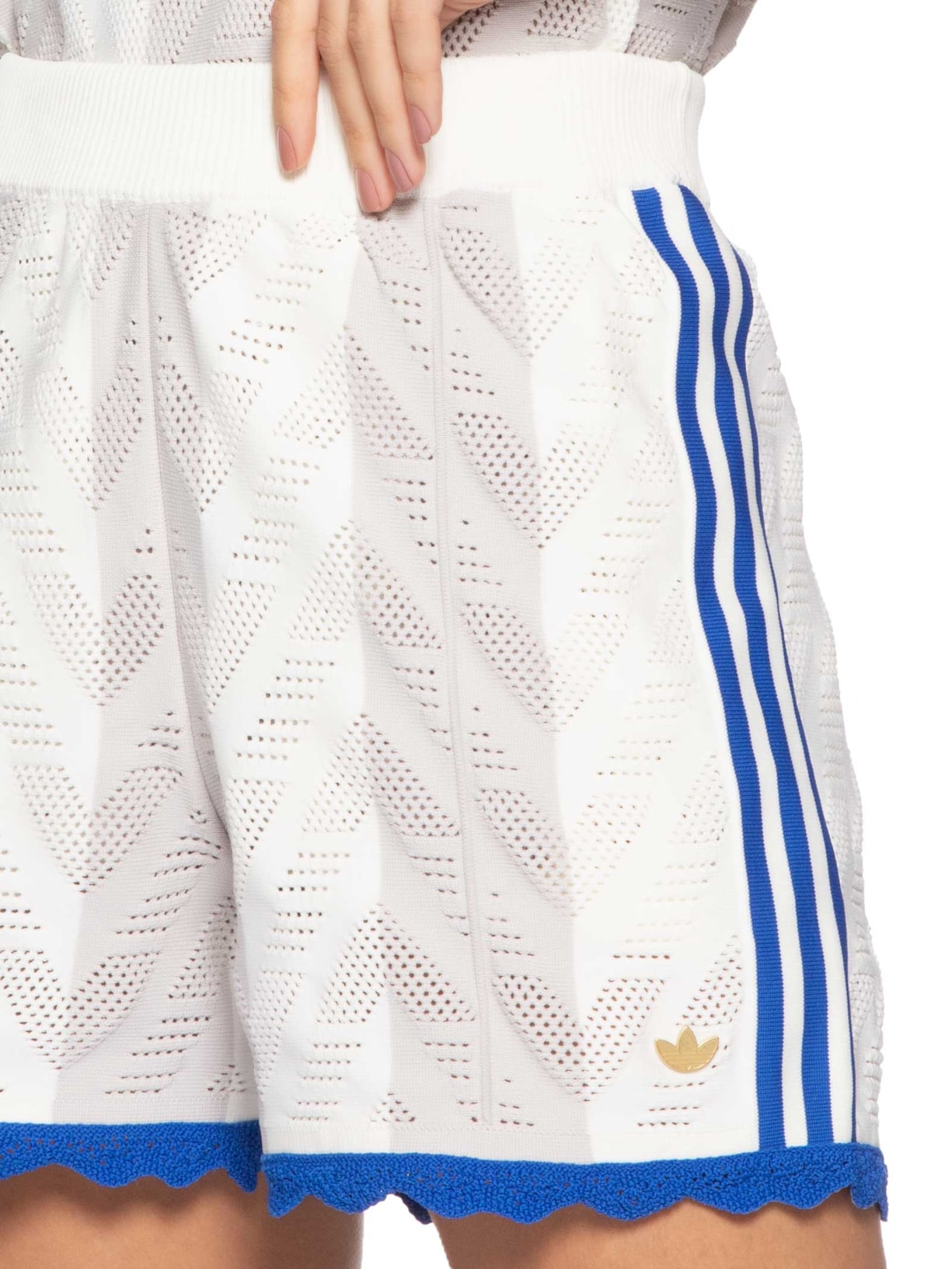 Short Feminino Firebird Off White Adidas Originals