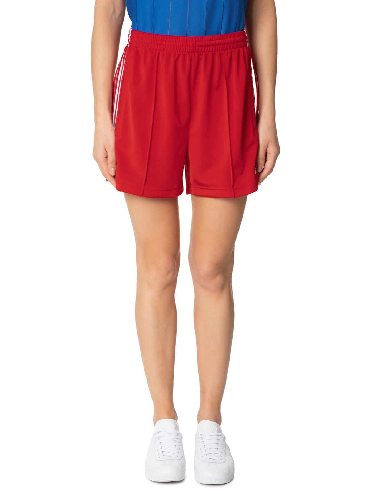 Short Feminino Firebird Vermelho Adidas Originals