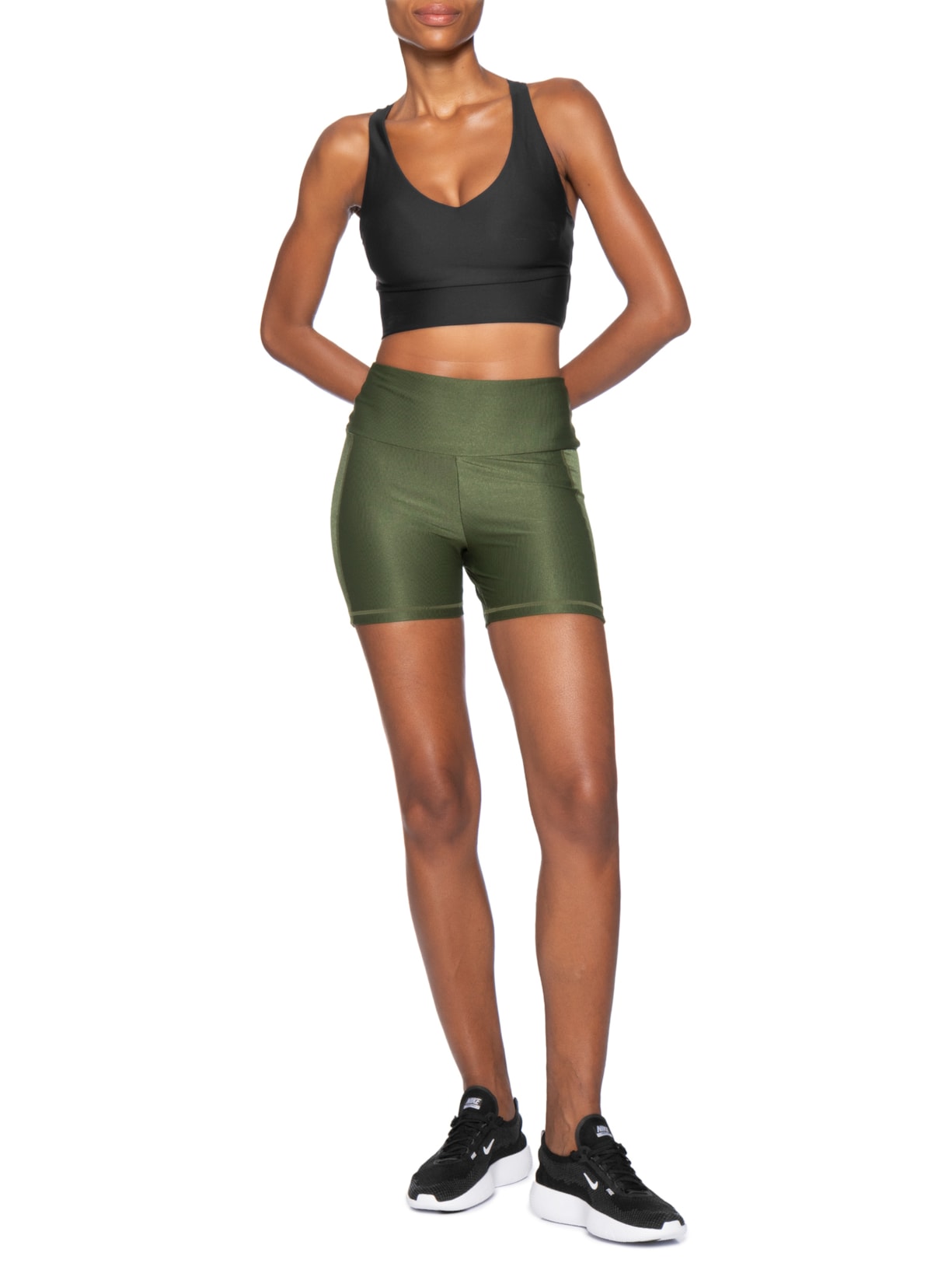 Short Feminino Fit Allure Adaptiv Verde Live!