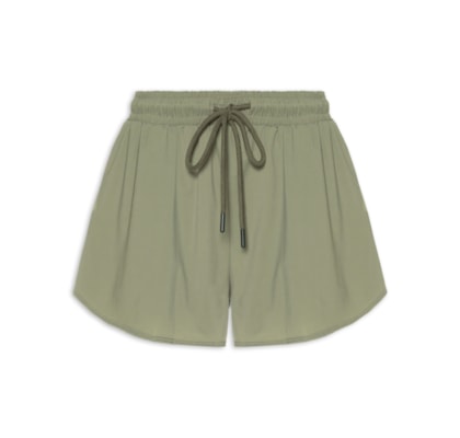 Short Feminino Fitness Solto - Verde