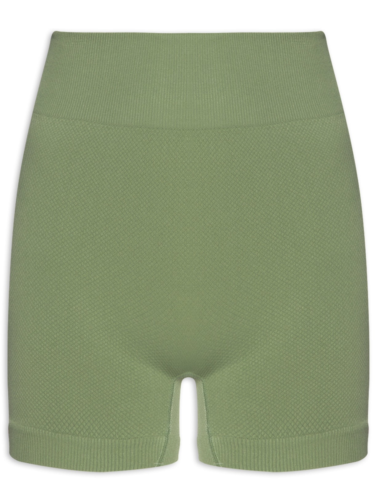 Short Feminino Fitness Texturizado - Verde