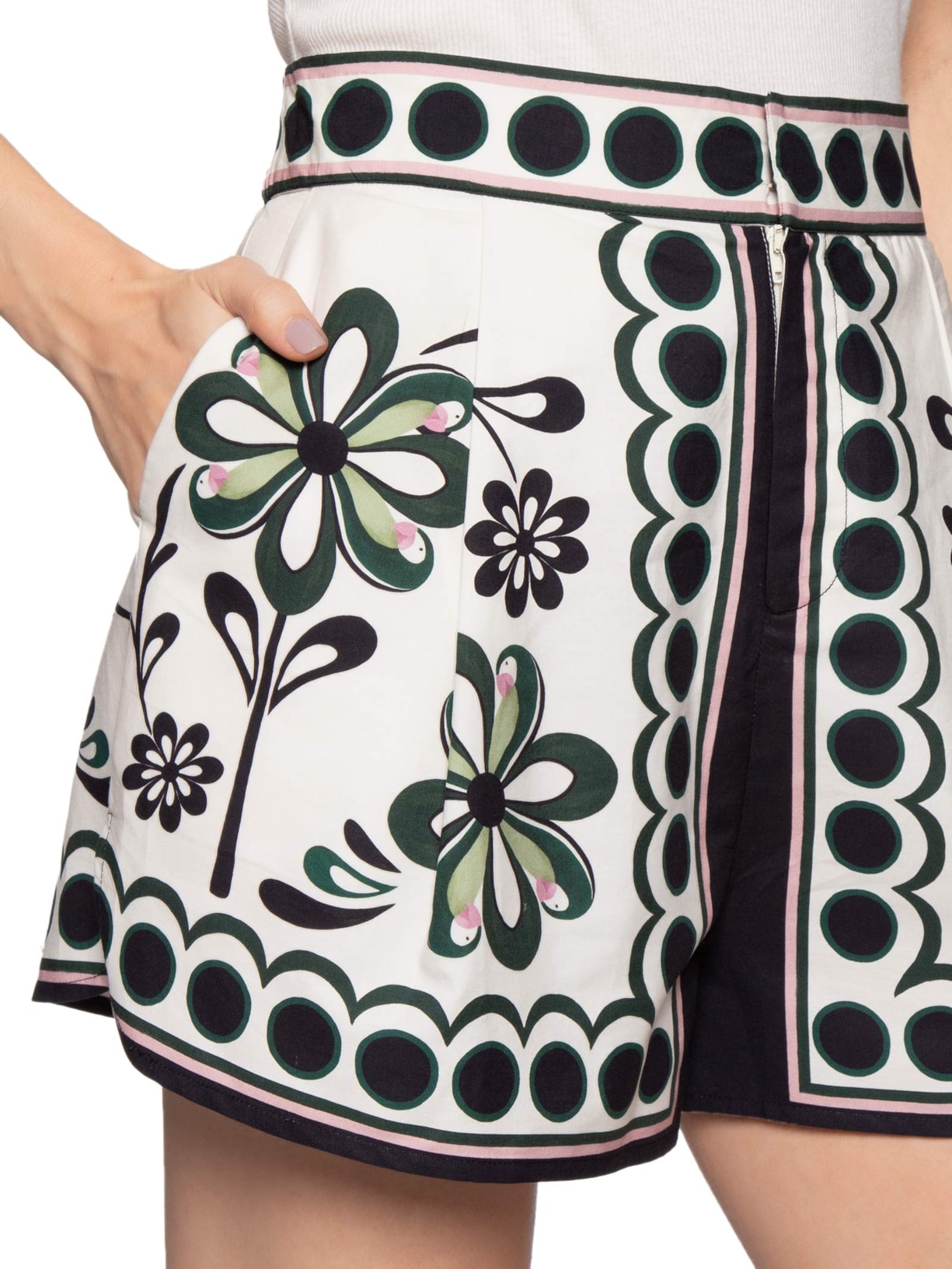 Short Feminino Florara Preto Farm