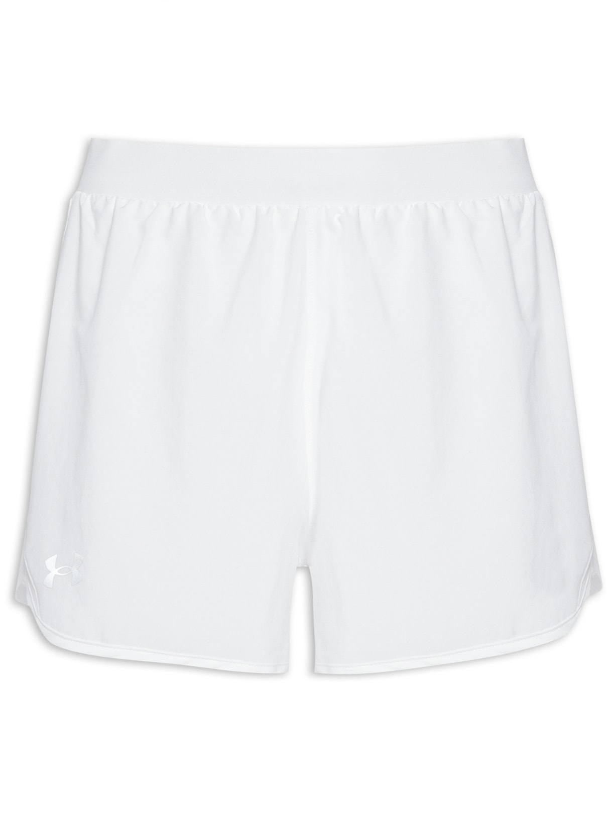 Short Feminino Fly By 2.0 Branco Under Armour