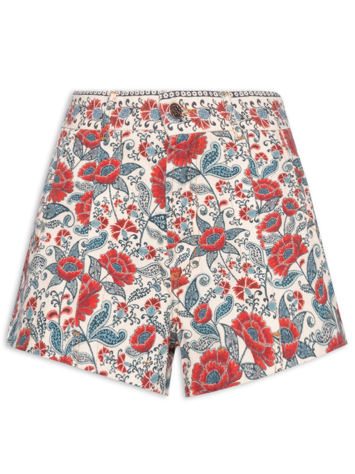 Short Feminino Francisca - Branco
